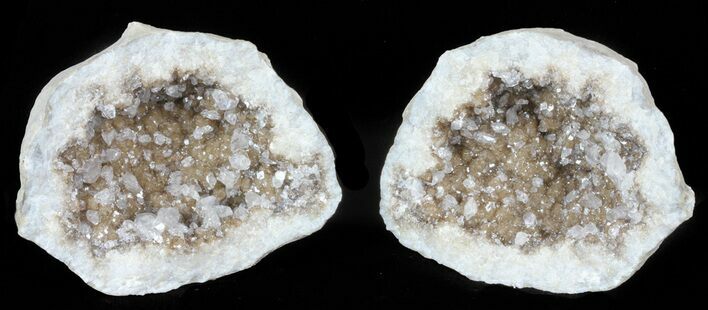 Keokuk Geode with Calcite Crystals - Missouri #62260